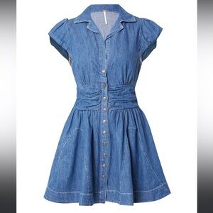 Free people denim dress